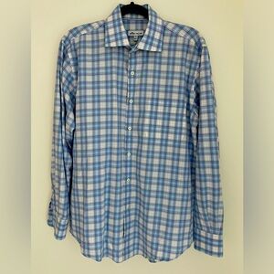 PETER MILLAR Dress Button Down Shirt Size M